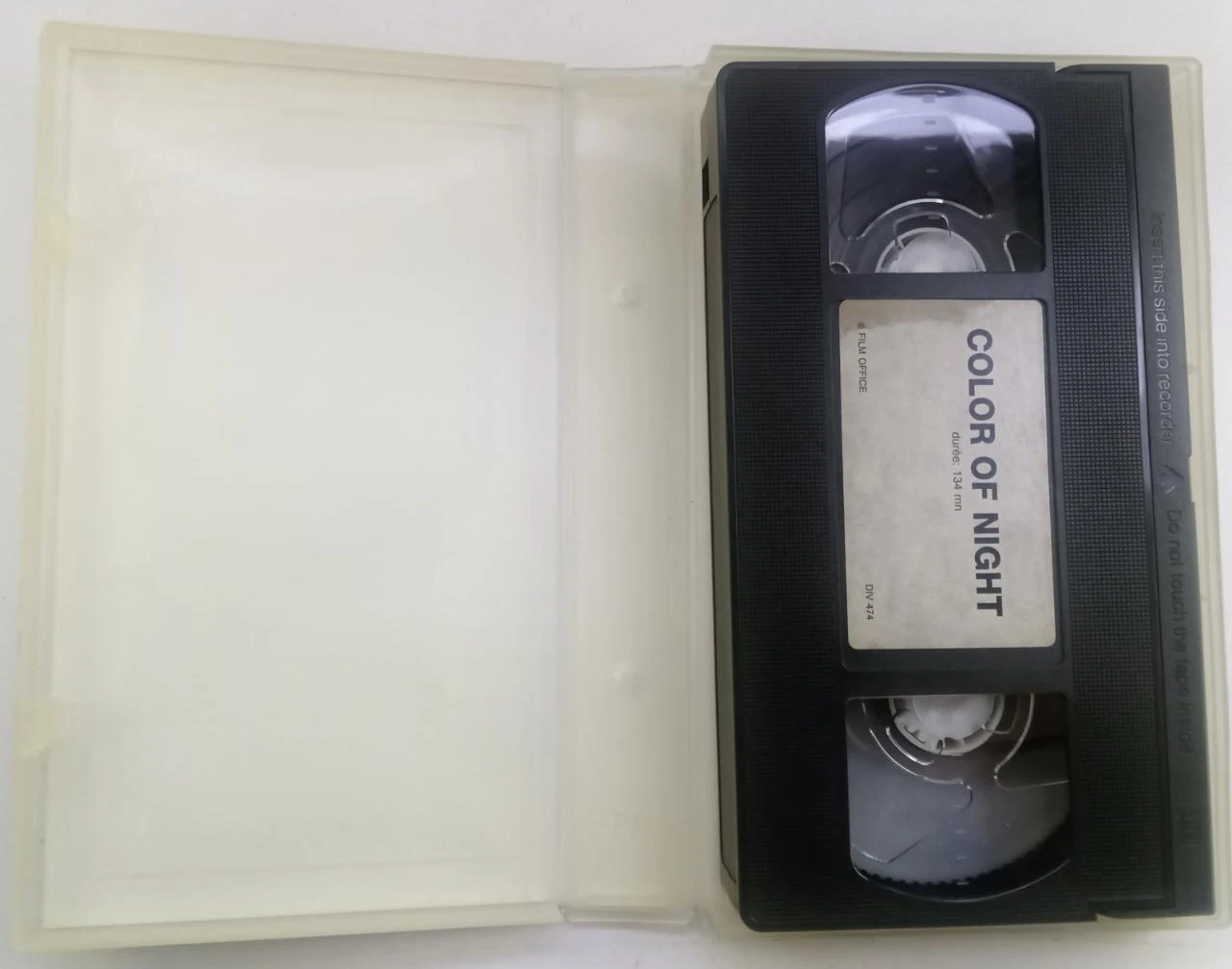 VHS Color of Night – Bruce Willis, Jane March – photo 3